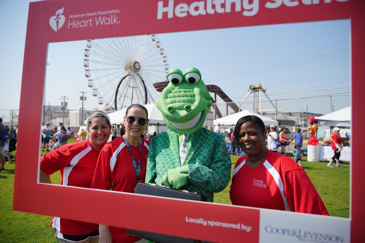 CooperLevenson's tweet image. It was THE perfect weather day for the @AHANewJersey @American_Heart Heart Walk in Ocean City, NJ. We had a great time and celebrated our survivors!