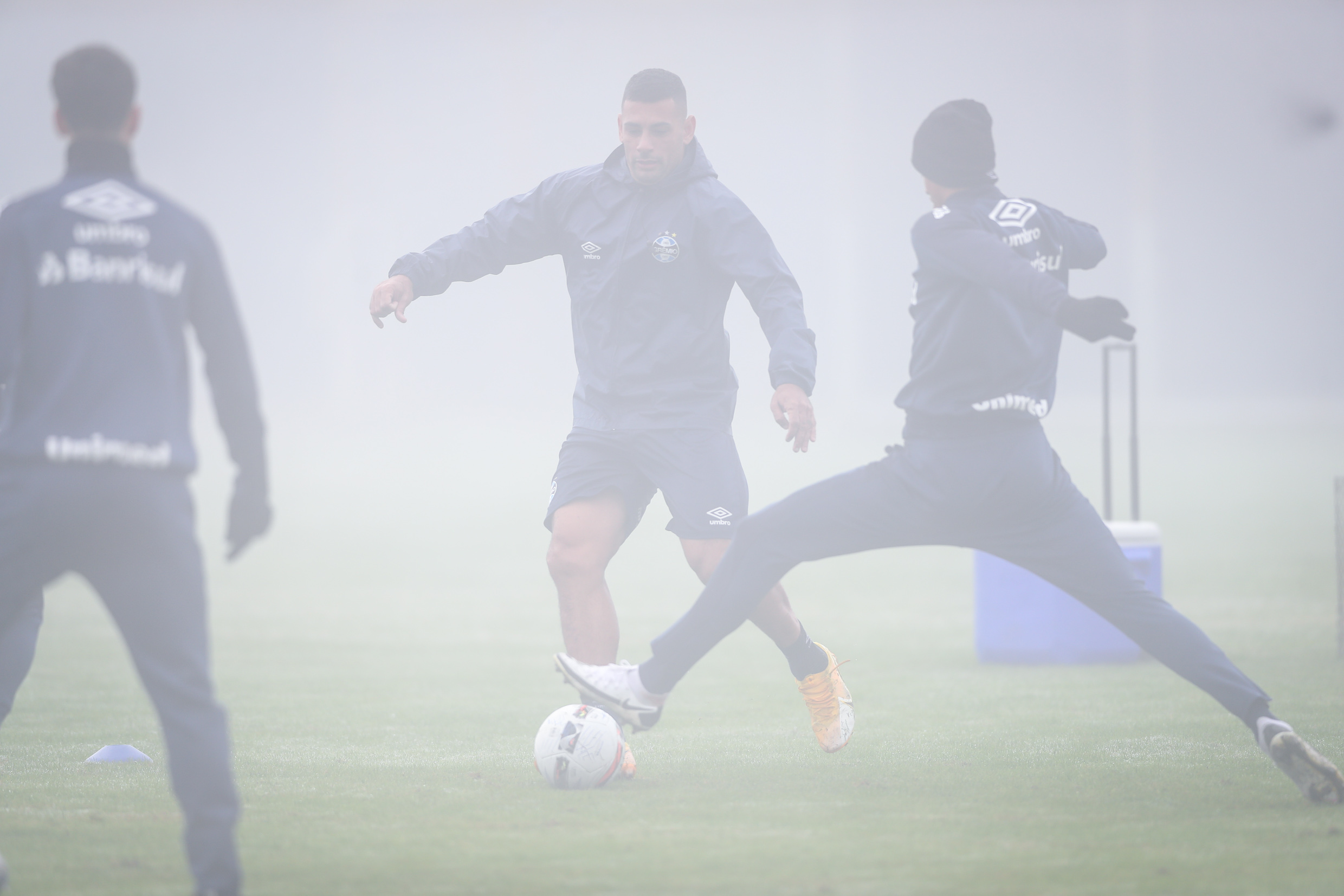 Grêmio realiza último treino antes de viajar para o jogo da Recopa Gaúcha