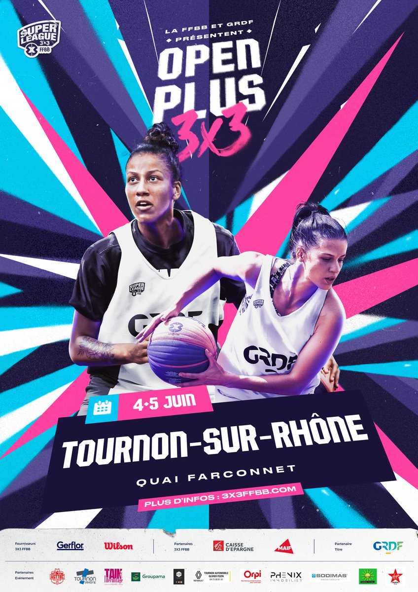 jesseDeman07's tweet photo. Depuis plusieurs mois nous travaillons sur un gros événement 🏀 pour mettre à l’honneur le basket  féminin et spécialement le #3x3 ⁦@3x3Ffbb⁩ ⁦@MarieevePaget⁩ ⁦@amfilip11⁩ ⁦@SNBasket1⁩ Rdv 5 Juin #tournon https://t.co/pyAdNm6boL