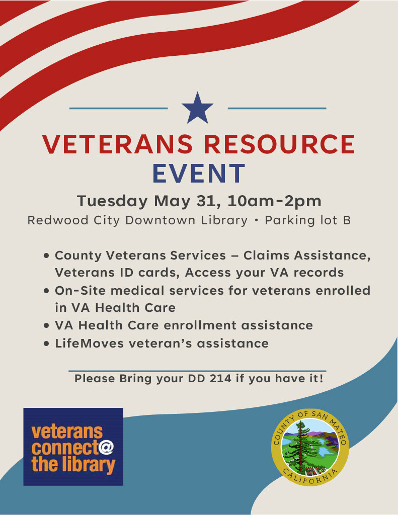 Don't forget to stop by the Veterans Resource Event on the 31st of May!!!!