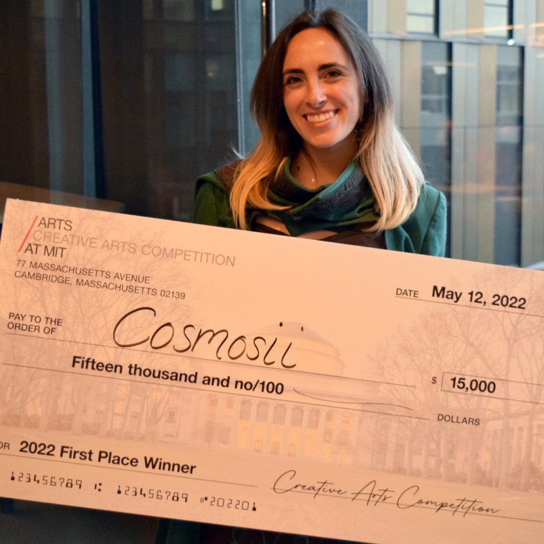 MIT Proto Ventures (@mitprotoventure) on Twitter photo A Team w/o Rivals: The $15K Creative Arts Competition
Emma Kaye, Sloan ’22 & team Cosmosii (online mktplce helping makers of custom goods find customers/run their business) win 22 competition.
arts.mit.edu/2022-15kcreati…
#sheINNOVATESatMIT #ArtsInnovation #MITiHQ <a href="/ArtsatMIT/">Arts at MIT</a> <a href="/MIT_MTA/">MIT Music & Theater Arts</a> A Team w/o Rivals: The $15K Creative Arts Competition
Emma Kaye, Sloan ’22 & team Cosmosii (online mktplce helping makers of custom goods find customers/run their business) win 22 competition.
arts.mit.edu/2022-15kcreati…
#sheINNOVATESatMIT #ArtsInnovation #MITiHQ <a href="/ArtsatMIT/">Arts at MIT</a> <a href="/MIT_MTA/">MIT Music & Theater Arts</a>