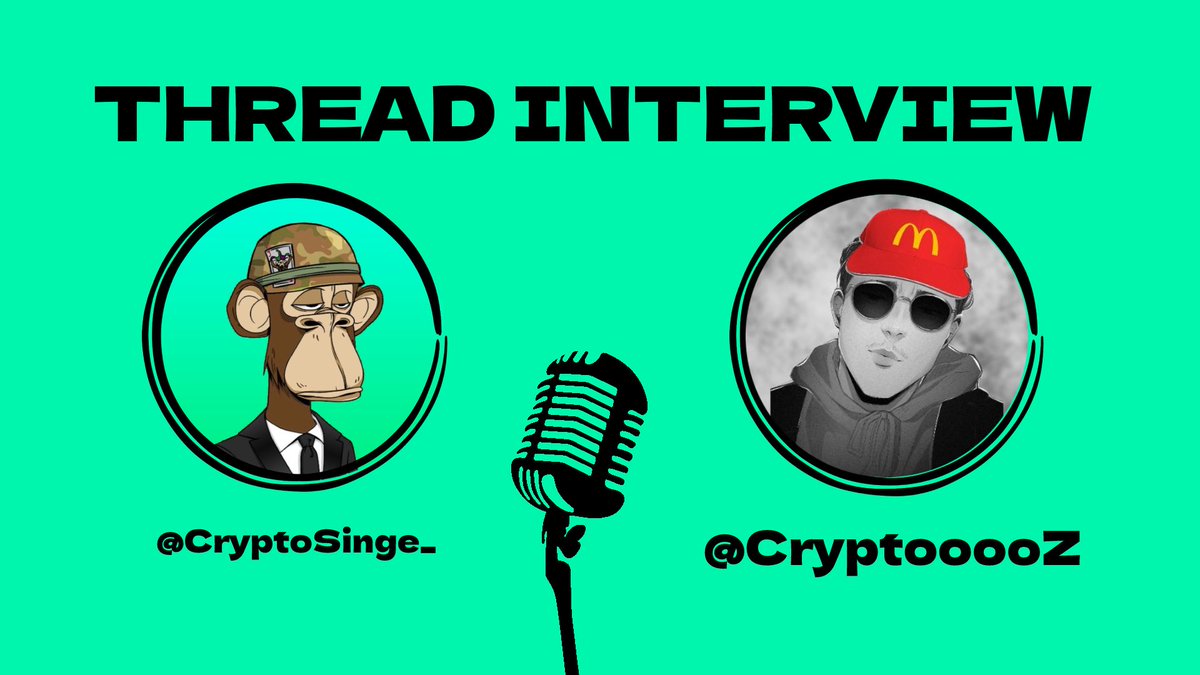 CryptoSinge_'s tweet image. [ THREAD INTERVIEW 3 ] #threadinterview 

Je vous partage l’interview du grand @CryptooooZ 👇 

❤️et♻️