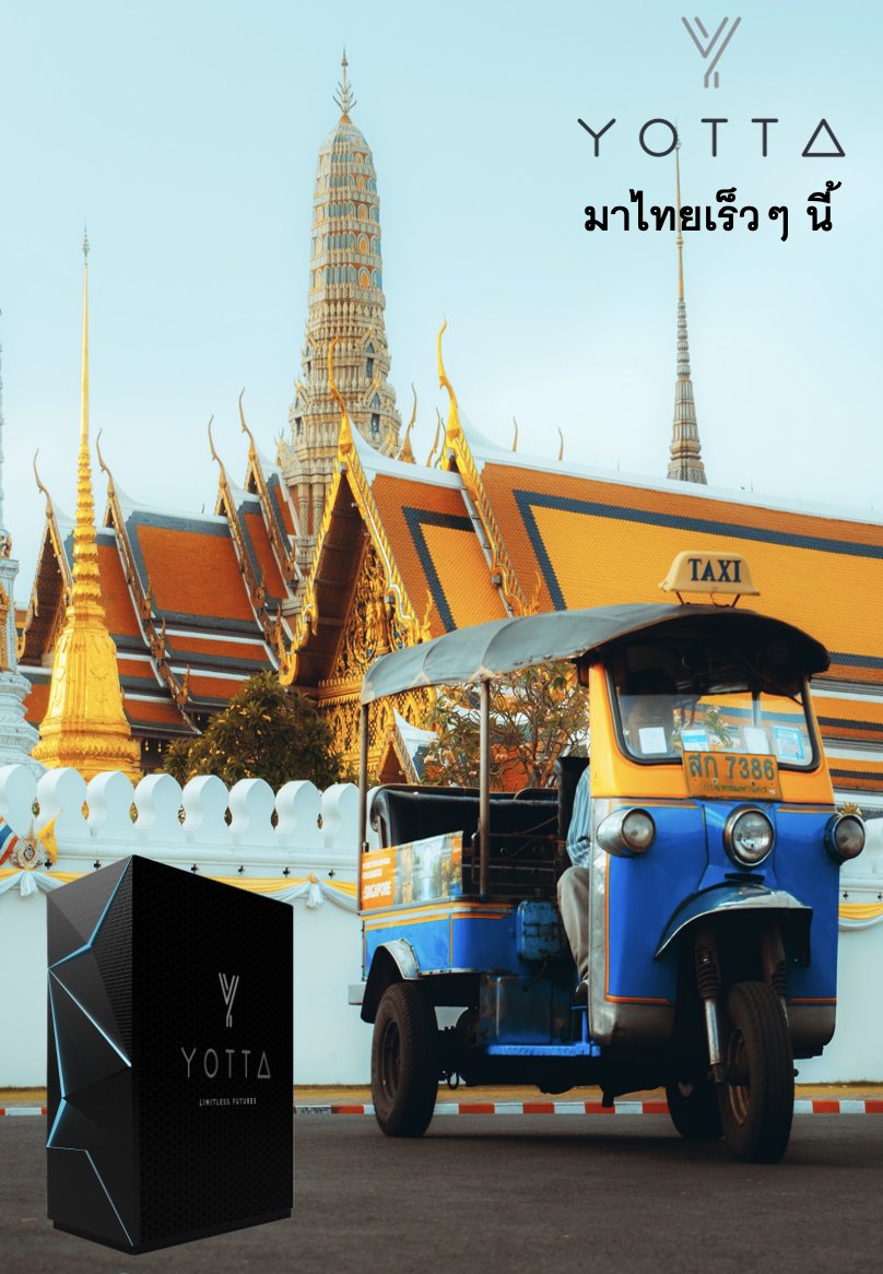 Yotta_Labs's tweet photo. เราได้วางแผนเรื่องนี้ตลอดช่วงการแพร่ระบาด และตอนนี้เราก็พร้อมแล้ว @yotta_labs กำลังมาเมืองไทย https://t.co/szIJCysxit