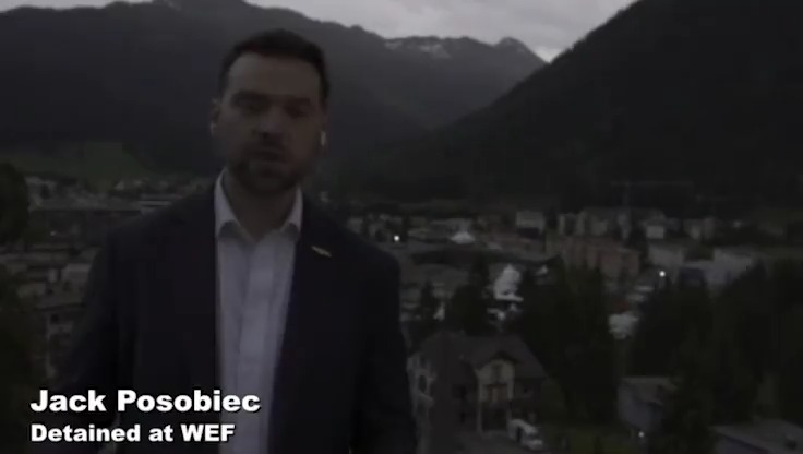 EXCLUSIVE:LIVE Interview from Davos with WEF Detainee  - arrested while filming for  documentary....