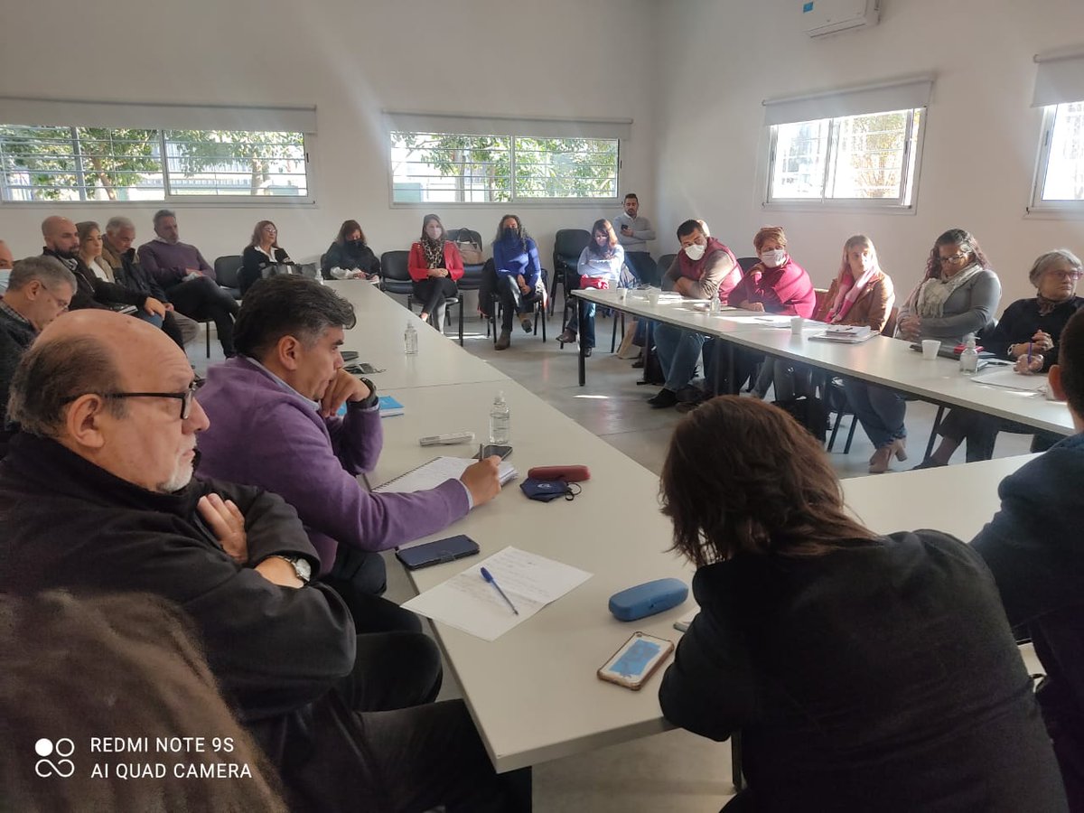 copretBAok's tweet photo. Estuvimos en la Mesa Distrital #COPRET en #AlmiranteBrown, con una amplia participación de los sectores de educación, producción y trabajo. https://t.co/PayINGADcE