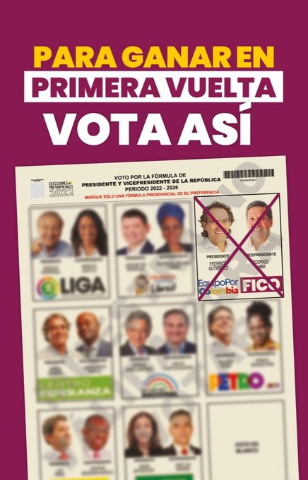 geodese_col's tweet photo. @FicoGutierrez Al igual @Eganbernal La gran Mayoría de Colombianos vamos a confiar en su discurso, en su capacidad, en sus propuestas estaremos ahí para apoyarlo en todo lo bueno

Pero el pueblo Colombiano no aguanta mas promesas incumplidas y esa Corrupción Galopante. A Ganar RT https://t.co/gOSdcvRYAi