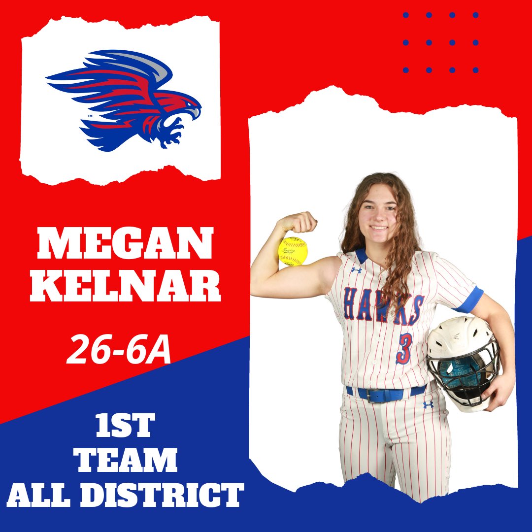 HaysSoftball's tweet image. Here are your First Team All-District awardees! Senior center fielder/catcher @KelnarMegan, senior second baseman @Emilypalacio_, junior catcher @bella_gomez43, and sophomore third baseman @julissajv10!