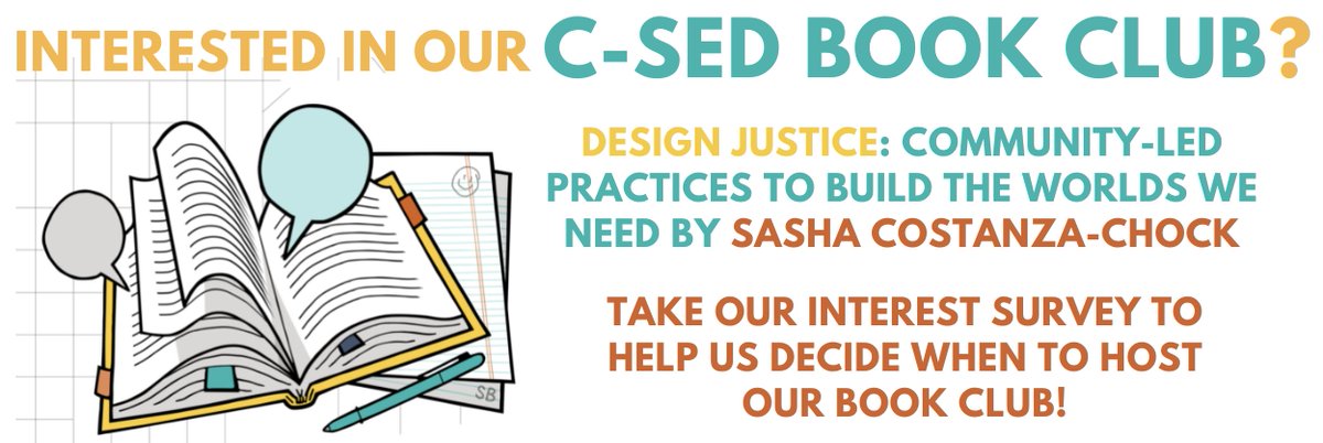 Design Justice by Sasha Costanza-Chock, will help us discuss how design might be led by marginalized communities, dismantle structural inequality, and advance collective liberation. Take this interest survey below to help us decide when to host the club: lnkd.in/gdTgMy_i