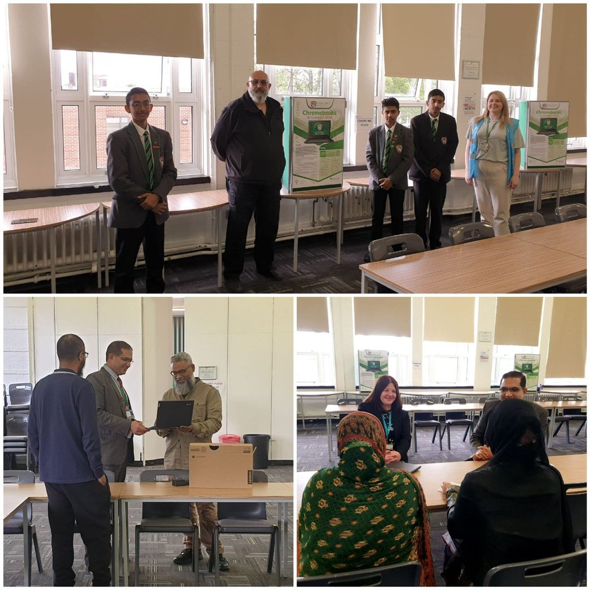 ChallneyBoys's tweet image. CHROMEBOOK FOR LEARNING SCHEME:
This evening we held a drop-in session for our prospective Year 7 parents/carers.
Thank you @darcyprior, Miss Owen, Mr Parmar and our wonderful student Digital Leaders for a very interesting and successful evening.
#TechForLearning #Chromebooks