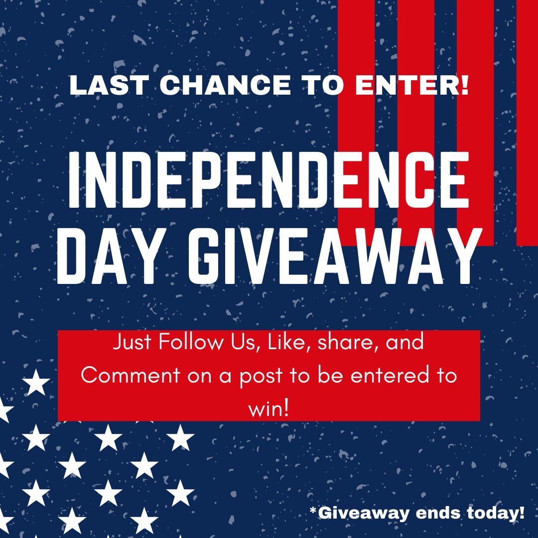 apsugiscenter's tweet photo. Today is the day!!
Our Independence Day Giveaway ends TODAY! If you have not already, be sure to follow, like, share, and comment to be entered to win a one of a kind prize created by our students at the GIS Center!
#apsugiscenter #apsugis #giveaway https://t.co/ZdMJdzNWus