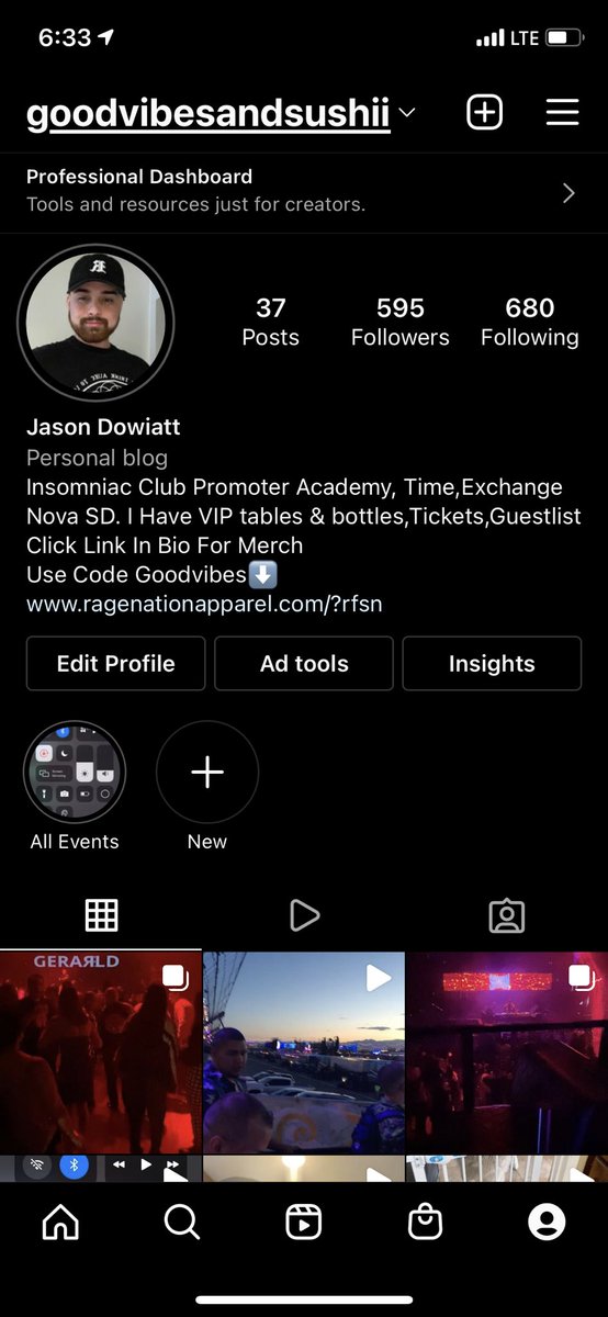 For guestlist, tickets, vip tables with bottle services for edm venues in LA, OC and San diego and Also Las Vegas with affordable hotels follow me on instagram and I will make sure you and your friends are helped out 🙏