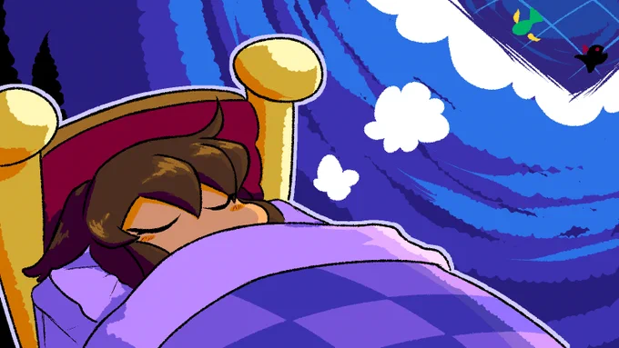 "Fishy Dreams" got 2nd place at the 8th Touhou Gamejam! Here's all of the art I've made for the game 
(1/5) 