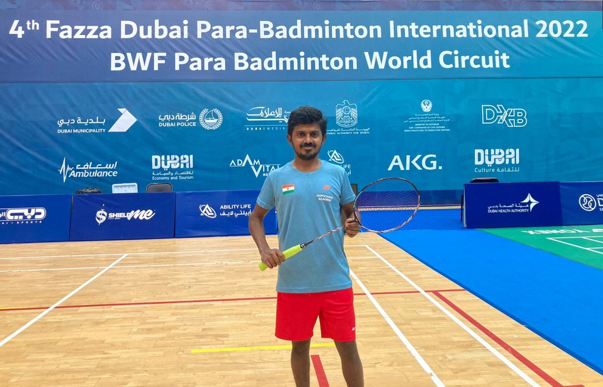 At Dubai Para Badminton International 2022 from 23-29 May 2022

#ParaBadminton #Paris2024 #Paralympicsindia #gopichandacademy #parasports #Paralympics