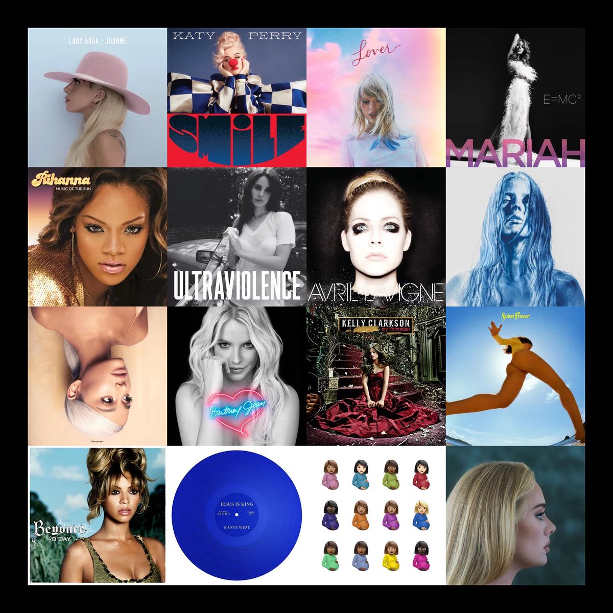aidan7501's tweet photo. These are the worst albums of their careers but you can only save one, who are you saving https://t.co/3QqqgbOp9x