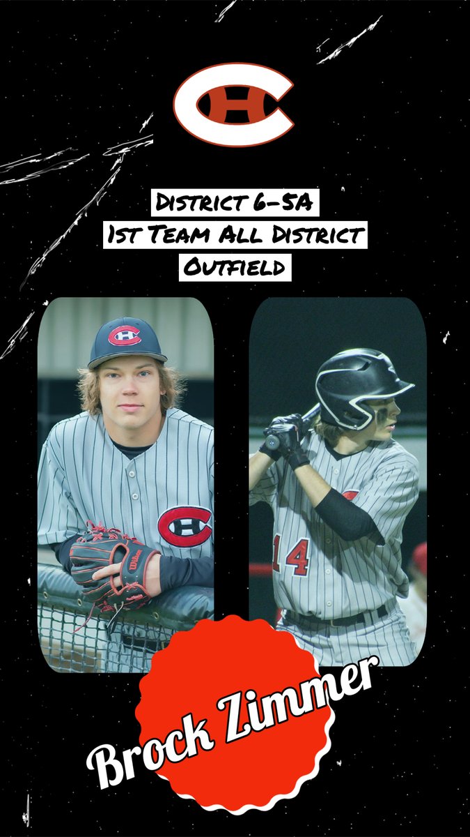 District 6-5A 1st Team Outfield.  Go Panthers! #watCH