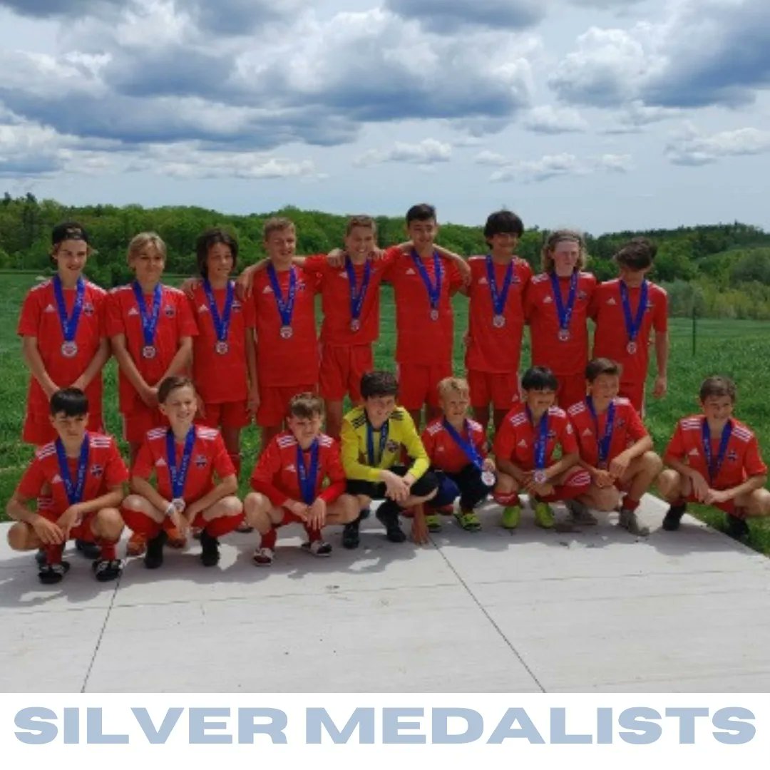 TecumsehSoccer's tweet photo. 🥈SILVER MEDALISTS!!!🥈

Our 2009 Boys come away with a Silver Medal in the Top Rated Event Series @topratedseries, after a very close match against Rush Canada. 

#TSC #toprated #topratedseries #topratedsupercup #TSCproud #ontariosoccer #canadasoccer #silver #medal https://t.co/wuD8syLrKl