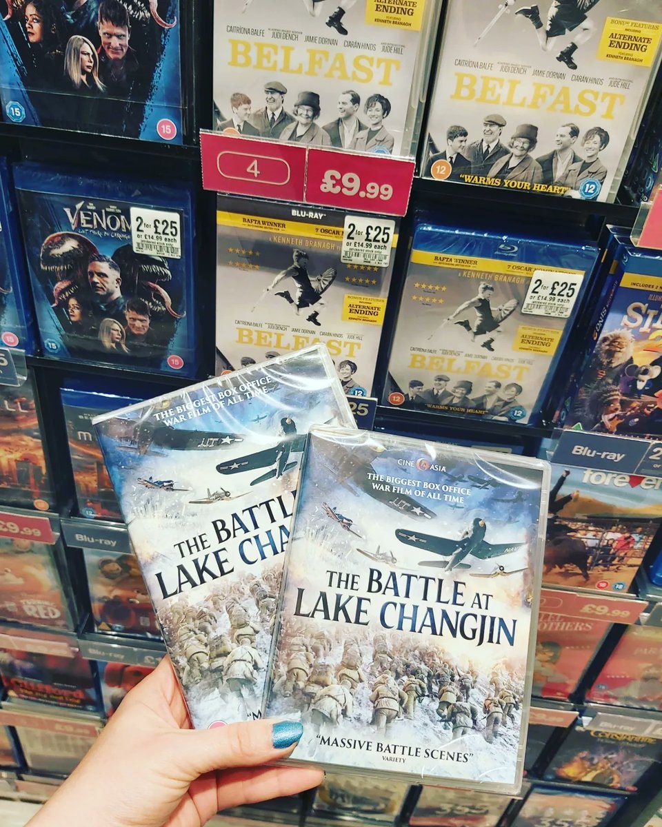 hmvIpswich's tweet photo. There's only a few new releases out today but they're still good ones
#TerrorInfamy
#AroundTheWorldIn80Days
#DrWho
#BattleAtLakeChangjin
#NewMovieMonday https://t.co/gtfYJJqgHd