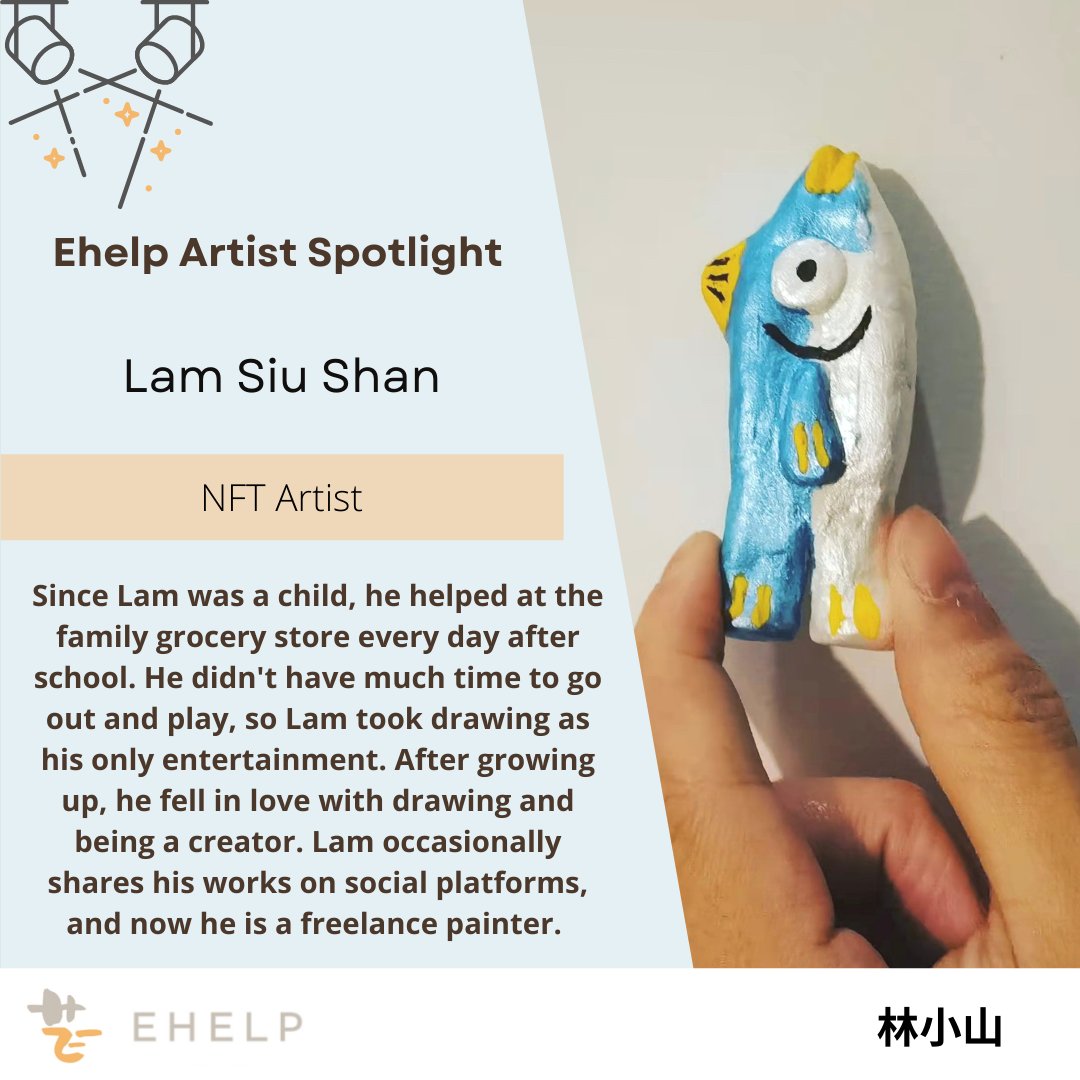 Ehelp_Fans's tweet photo. To celebrate AAPI Heritage Month, we are giving away 🐟3 FISHMAN NFTs🐟 to support &amp; promote our AAPI artists! AIRDROPS START TOMORROW! @hillro13 

Learn about Fishman Ahead https://t.co/TVlmgbQymC

#NFTs #NFTCommunity #nftcollector #NFTGiveaway #NFTartists #nftart #NFTdrop https://t.co/XOkbjVJ3Ms