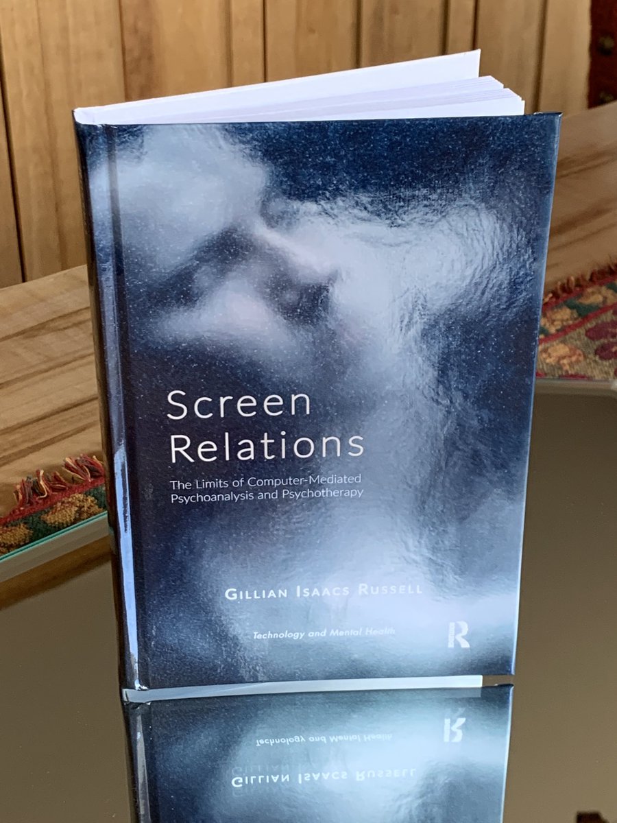 ⁦<a href="/routledgebooks/">Routledge Books</a>⁩ just sent the hardcover of #ScreenRelations. ⁦<a href="/psychoanalysis_/">American Psychoanalytic Association (APsA)</a>⁩ ⁦<a href="/BritPsyFound/">The British Psychotherapy Foundation</a>⁩ ⁦<a href="/BPApsychUK/">British Psychoanalytic Association</a>⁩ ⁦@ToddEssig⁩ ⁦<a href="/STurkle/">Sherry Turkle</a>⁩ ⁦<a href="/DrPoulRohleder/">Poul Rohleder</a>⁩ ⁦<a href="/NathalieNahai/">Nathalie Nahai</a>⁩ ⁦<a href="/DrAaronB/">Dr. Aaron Balick 🍉</a>⁩