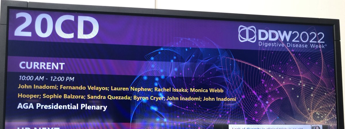 Kudos to the @AmerGastroAssn for prioritizing #DEI , making it a focus of a plenary presentation and amplifying this critical message to wider GI audiences that may not have been otherwise enlightened @blackingastro @SophieBalzoraMD @IssakaMD @LaurenNephewMD