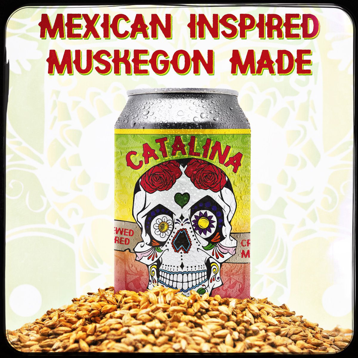 Catalina Mexican Lager.  One of the few things we love more than the choo choo trains that roll by each day.