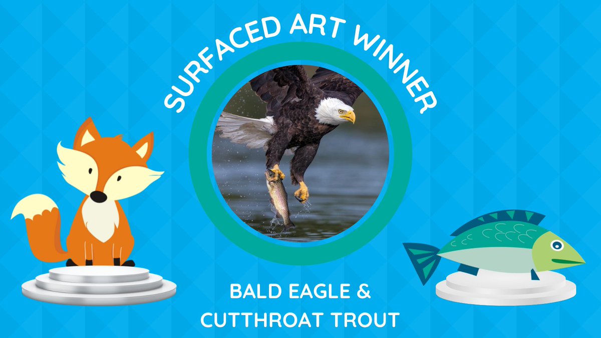 After more than 1,200 votes, the winning design to be made into a sculpture and placed in front of the Tahoe South Events Center is the Bald Eagle and Cutthroat Trout 🐟🦅

To learn more or to see the results, visit tahoesouth.com/surfaced-art/