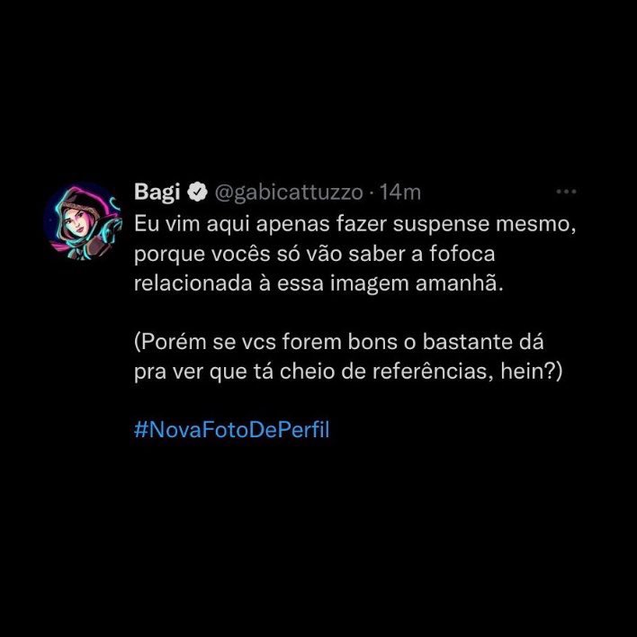 realitasnews's tweet photo. A Gabi atualizou sua foto de perfil para uma imagem que está relacionada a algo que vai ser revelado amanhã! 

Segundo ela, há dicas na própria imagem, conseguiram achar alguma? 🏹 https://t.co/0Sw9QU04m5