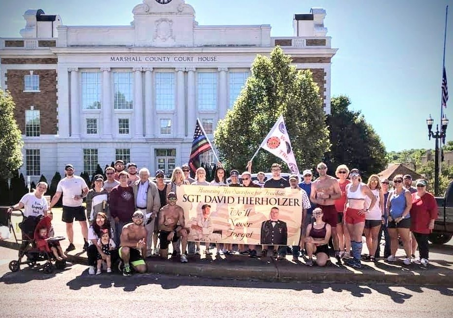 redtailseminole's tweet photo. On Memorial Day our squad will again travel the 32 miles across our county in honor &amp; memory of Sergeant David M Hierholzer. 
KIA 7-24-06
Feel free to come out &amp; honk, wave a flag, shoot a water gun, or jump in for some miles!
DM for info
Enjoy the journey &amp; never go easy!
🇺🇲🤙🏼👊🏼 https://t.co/gnXWOUmfqL