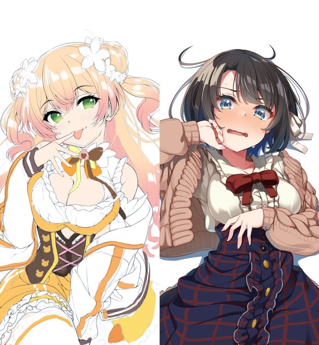 ちょいちょい調整とかしてるんだけどしゅばとの対比が良い感じ 