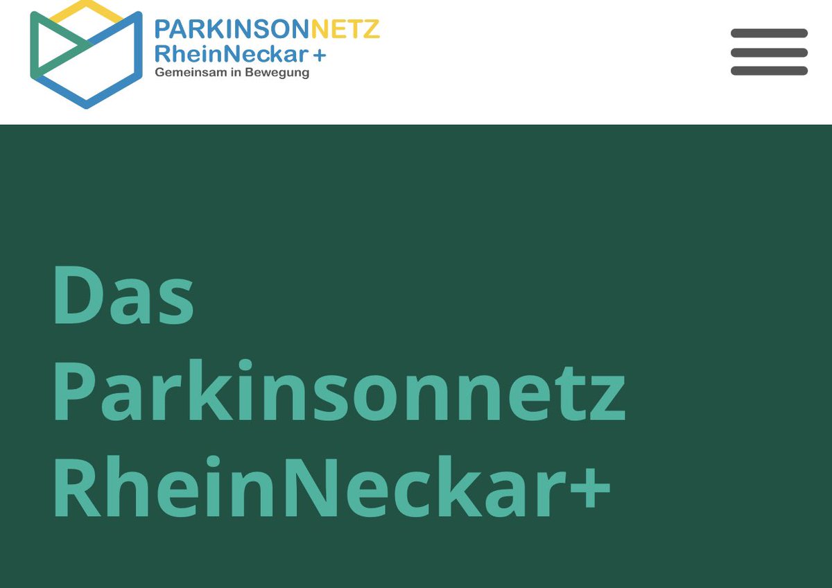 Parkinsonnetz RheinNeckar+ tweet media