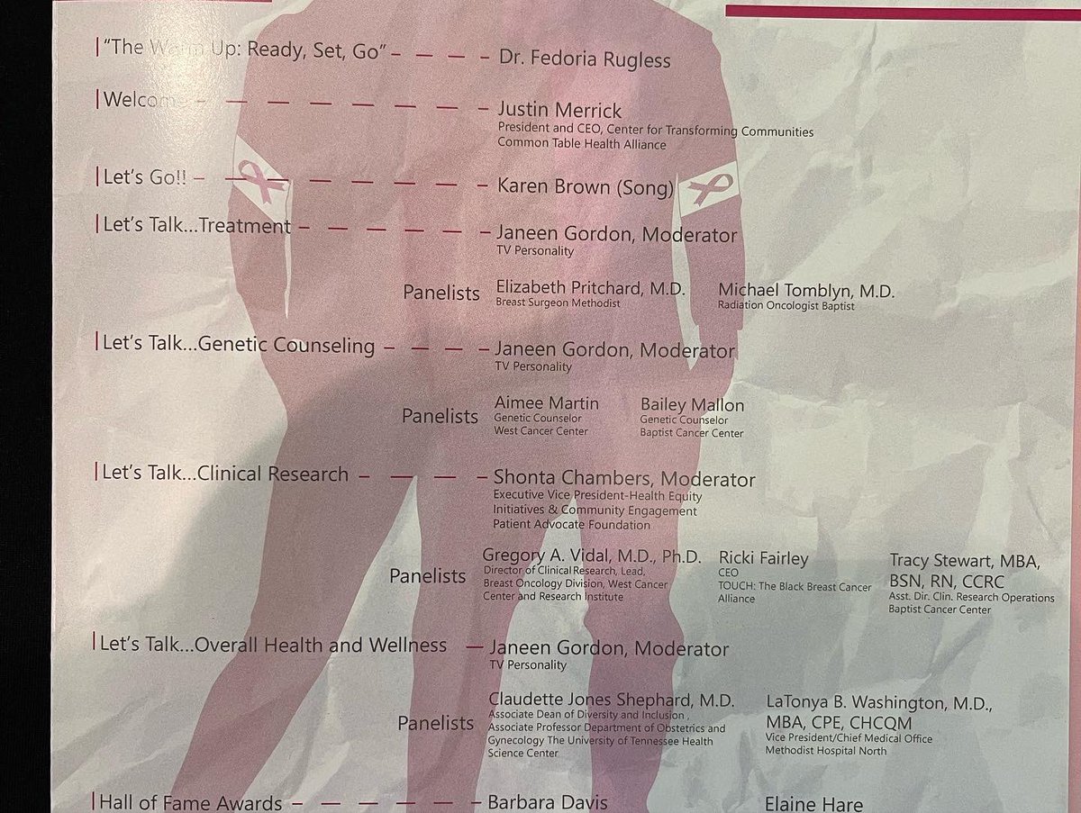 drlbwashington's tweet photo. This weekend I had the privilege of sitting  on a panel at the Live! Memphis Breast Cancer Breast Cancer Summit! They provided free on-site mammograms and a host of area resources.  This event helps to improve health equity and access in communities of color #breastcancer https://t.co/De15nKXxBy