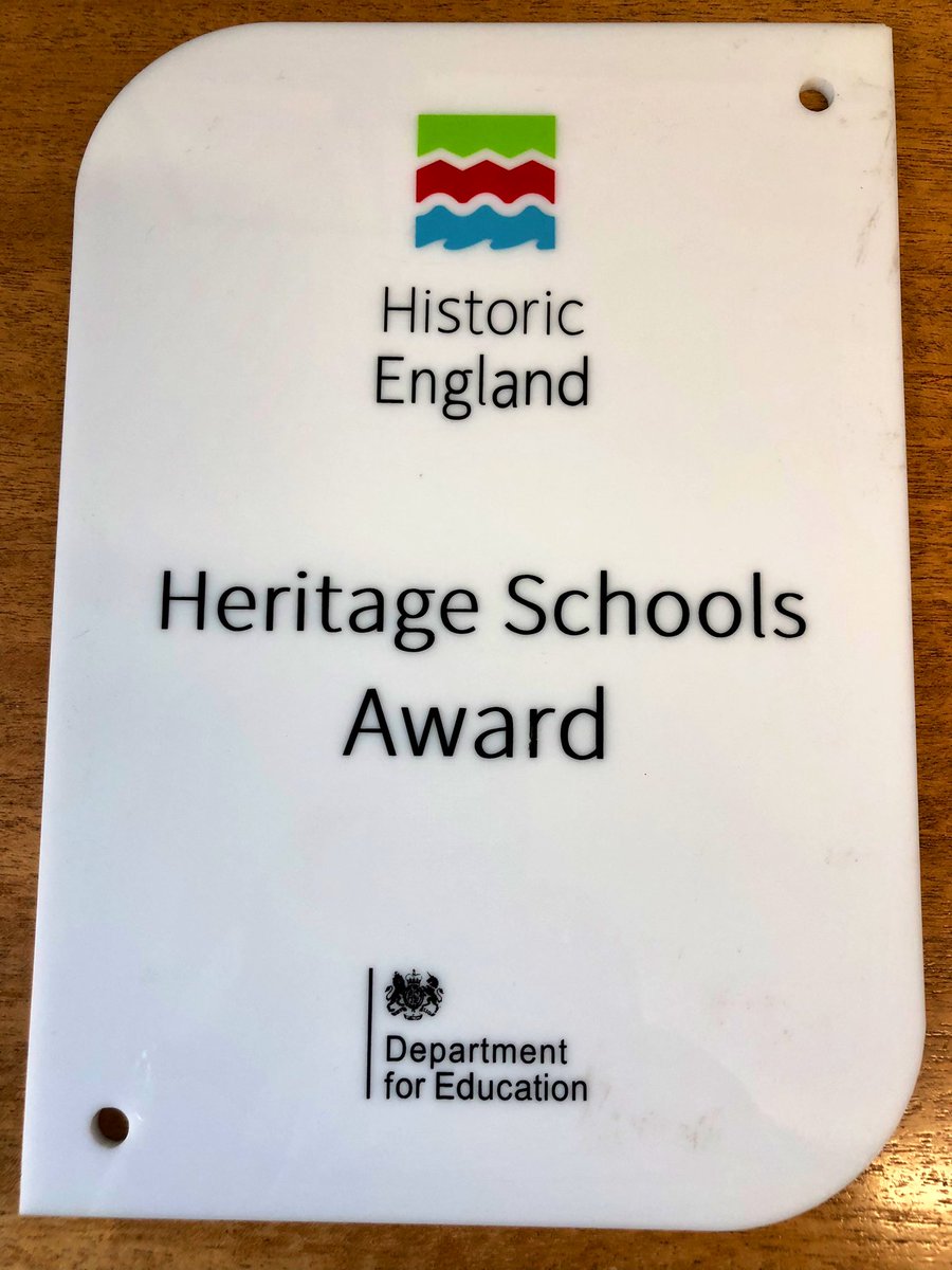 Wittersham is very proud to have been presented with the Heritage Schools Award from Historic England. This was all through the support and project work with our pupils by Rachel Bennington, the High Weald Education Officer. Thank you Rachel 😊 @highweald
