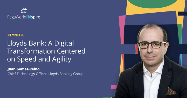 jimtobin's tweet photo. Learn how Lloyds Banking Group moved to become a champion of adaptability and intelligent automation so that their historic business, can be ready for anything. #PegaWorld https://t.co/W8FWdRxoeb https://t.co/RiC9mb8cbR