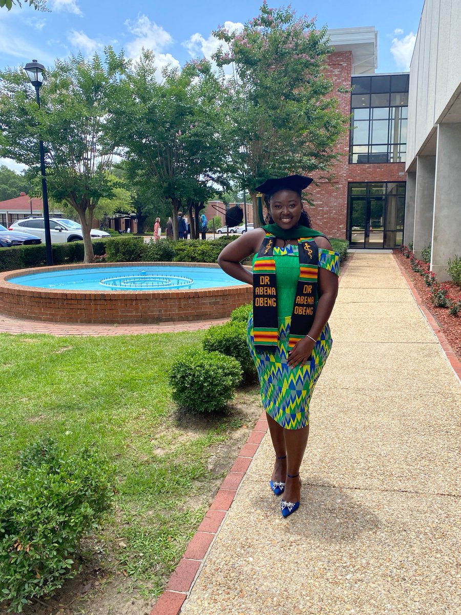 AObeng_'s tweet photo. Officially Abena Obeng, DO, MS! https://t.co/GZ57plmQQy