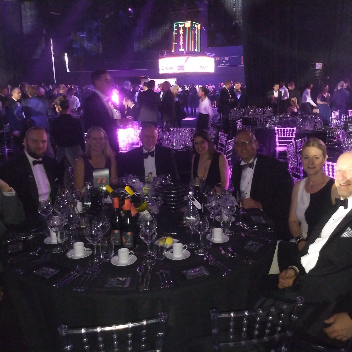 Interfacio's tweet photo. Getting started with the gang and guests @TPiAwards with @tpimagazine. Here's to a great night. #gettingbacktogether #KeepMusicLive #WeMakeEvents @Shure @dbaudiotechnik https://t.co/CXfyTlpI8O