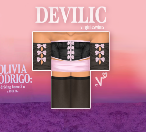 vr6inia's tweet photo. recreated one of olivia rodrigo's "red" carpet looks for DEVILIC ࿐ྂ。

group:https://t.co/rZOAa6eYB2

#Roblox #RobloxClothing #RobloxDesigner #RobloxDesign #RobloxShowcase #RobloxArt https://t.co/B6euK6PgTJ