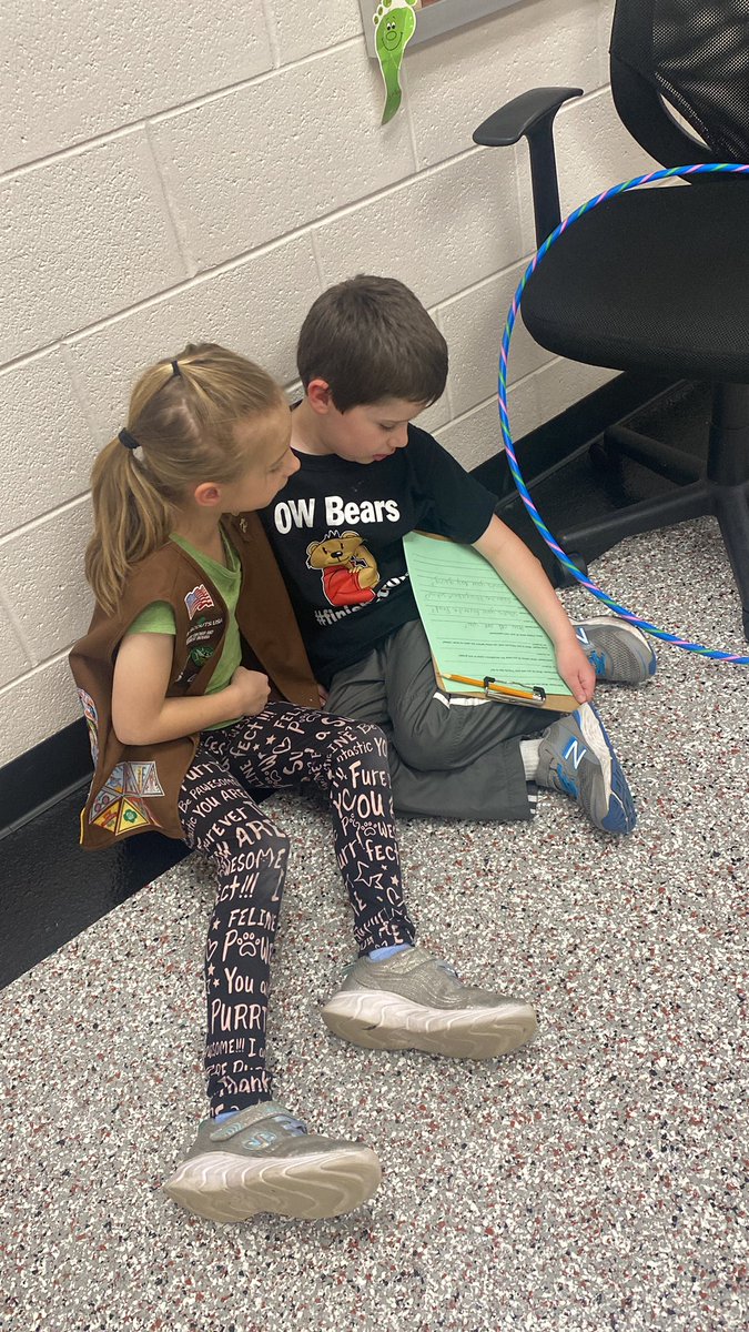 MrsAbdelhadi's tweet photo. Have you interviewed a third grader today? We did! #owbears #rvican #sd113a https://t.co/gN1XeMq8Pt