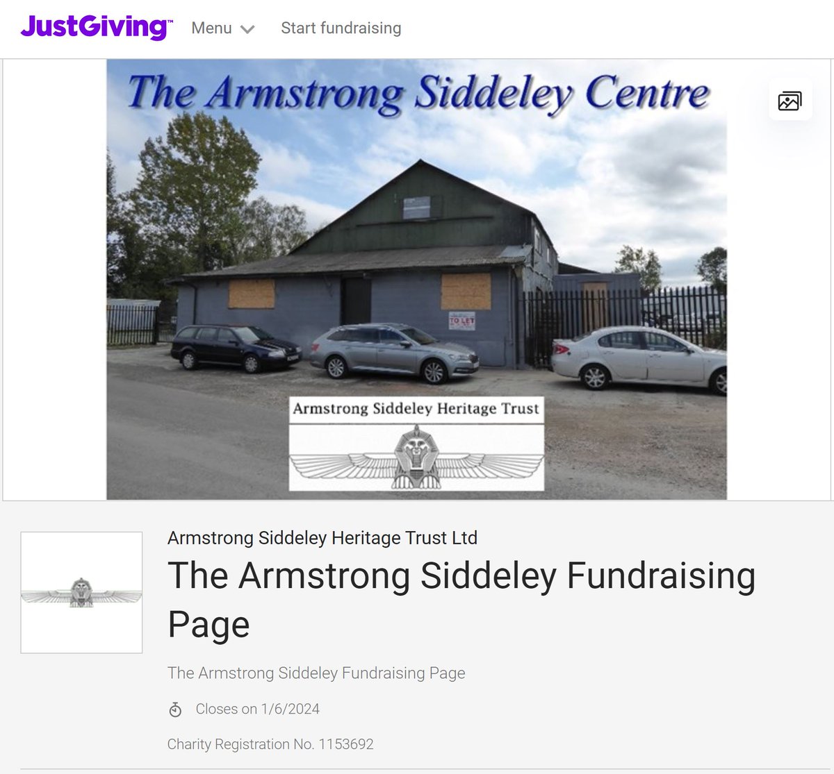 ASOC_Official's tweet photo. ASOC &amp; ASHT need your help to achieve all that can be at the new Armstrong Siddeley Centre.
The buildings need configuring for our needs with upgrades &amp; improvements required. Your donation will help create the new ASC &amp; ensure all that this will deliver.
https://t.co/IRB1LVfIB1 https://t.co/xhzmkpUJA9