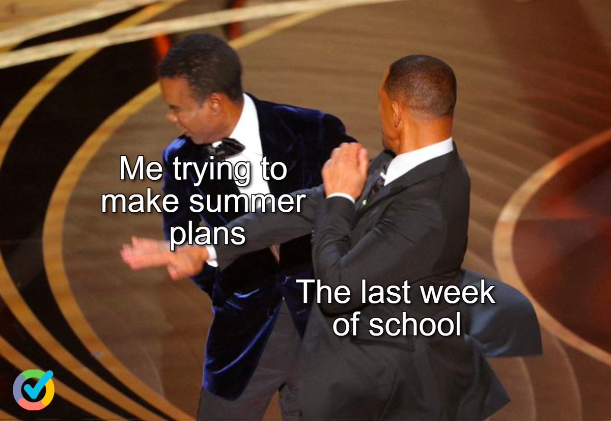 You're almost there teachers! Just a few more weeks and you'll be able to  enjoy those summer plans 😎! When does your summer vacation officially  begin ☀️? #Meme #Teachers #SummerVacation #SummerPlans #Formative, image size:1200x827