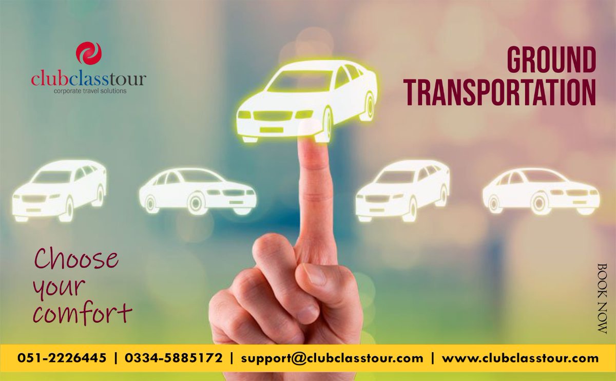 ClubClassTour2's tweet photo. CCT GROUND TRANSPORTATION || Book Now! Hygienic Reliable Cars...!!! Our Vehicles are available all over Pakistan.

For any Further Assistance, Contact Us.
+92 51 2226445
+92 334 5885172
support@clubclasstour.com

#ClubClassTour #Travel #tours #pickup #carrentals  #tourswithcct https://t.co/tE4qnAKsIy