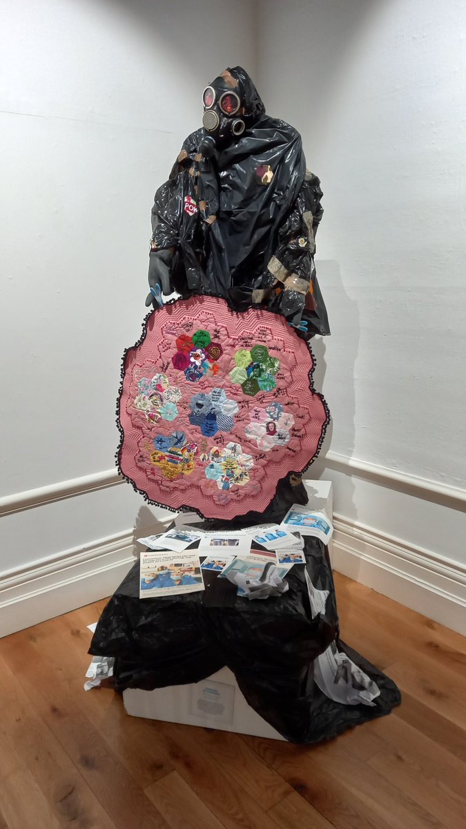 #ThreadsOfSurvival is going to look so incredible <a href="/Cornwall_Museum/">Cornwall Museum and Art Gallery</a> when it opens next week. Look at #PPE #Nurse getting their own plinth!
<a href="/CornishDwarf/">Cornish Dwarf</a> <a href="/CornwallLive/">Cornwall Live</a> <a href="/Cornwall_Today/">Cornwall Today</a> <a href="/cornwallwhatson/">Cornwall What's On</a> <a href="/cornishman/">cornishman</a> <a href="/999CallforNHS/">999 Call for the NHS</a> <a href="/OhStevenCarne/">Steven Carne</a> <a href="/HilCoxCondron/">Hilary Cox Condron</a>