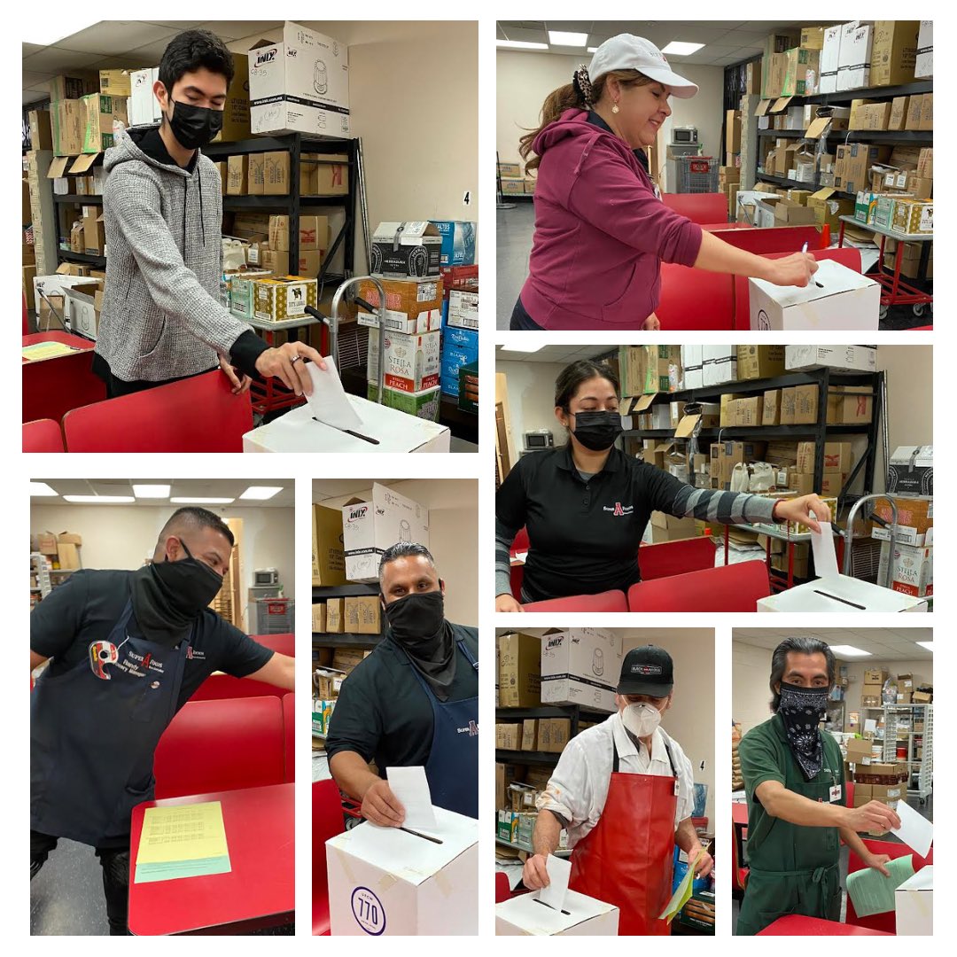 UFCW770's tweet photo. Super A Foods ratification voting happening now!
Super A workers are voting on their new and improved contract. Stay tuned for results tonight!
#SuperAFoods
#ForeverEssential
#UnionStrong https://t.co/TE2tdZ7REK