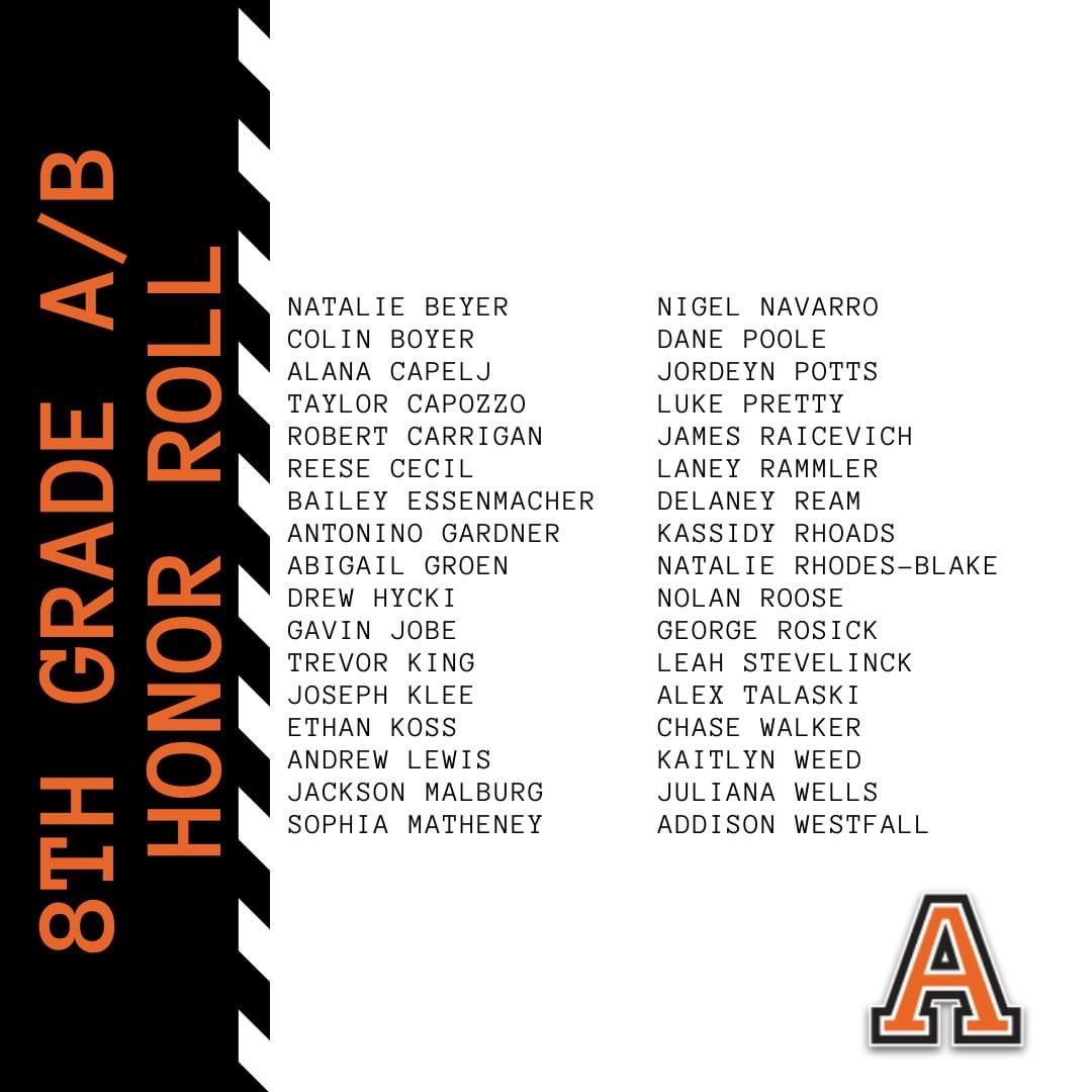 Shoutout to our girl Taylor Capozzo on making the honor roll this year!