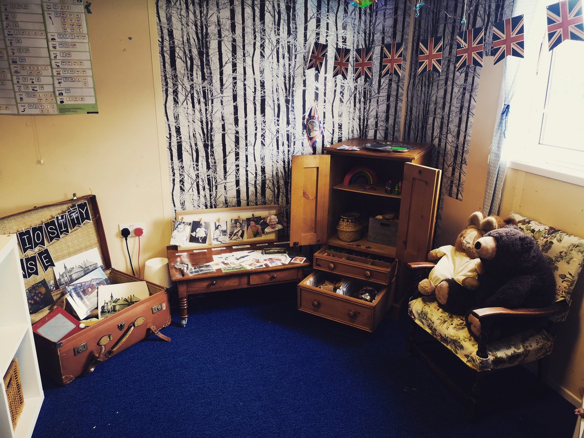 Miss_AppleEYFS's tweet photo. Still very much a work in progress but my curiosity/reading/small world corner is coming along nicely....and the children were so excited when they saw it! #EYFS #eyfsinspiration #receptionteacher  #enablingenvironment #eyfsenvironment  #continuousprovision https://t.co/ej081Ti7AL