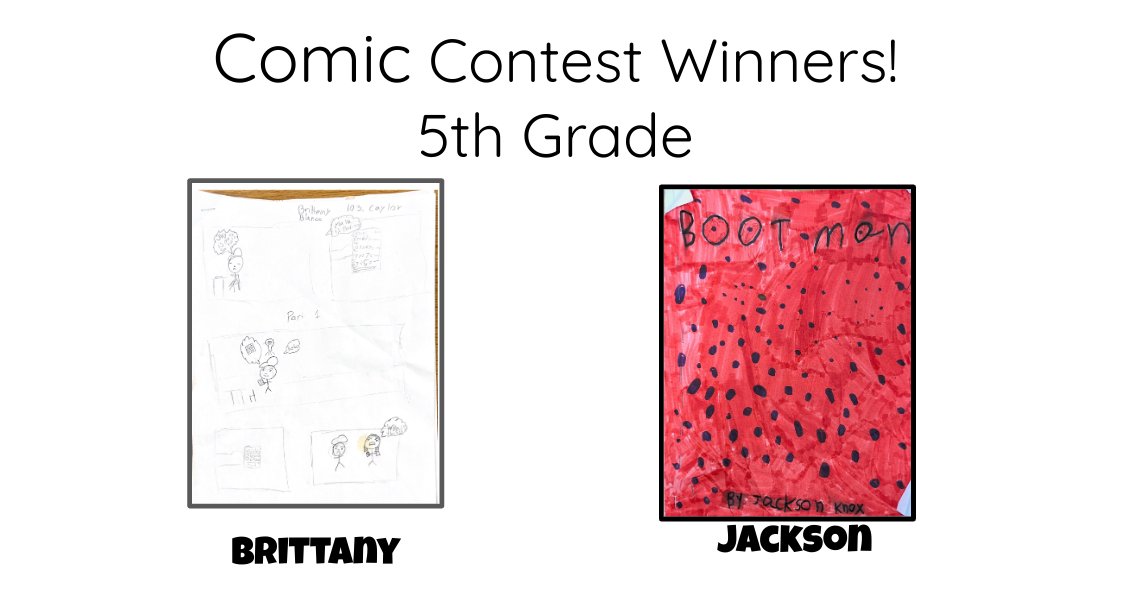 MsDiazReads's tweet photo. Congratulations to the winners of the @GWCarver_CPS comic contest! 
#inspireCPS
#engageCPS
#empowerCPS https://t.co/iTInHmikxZ