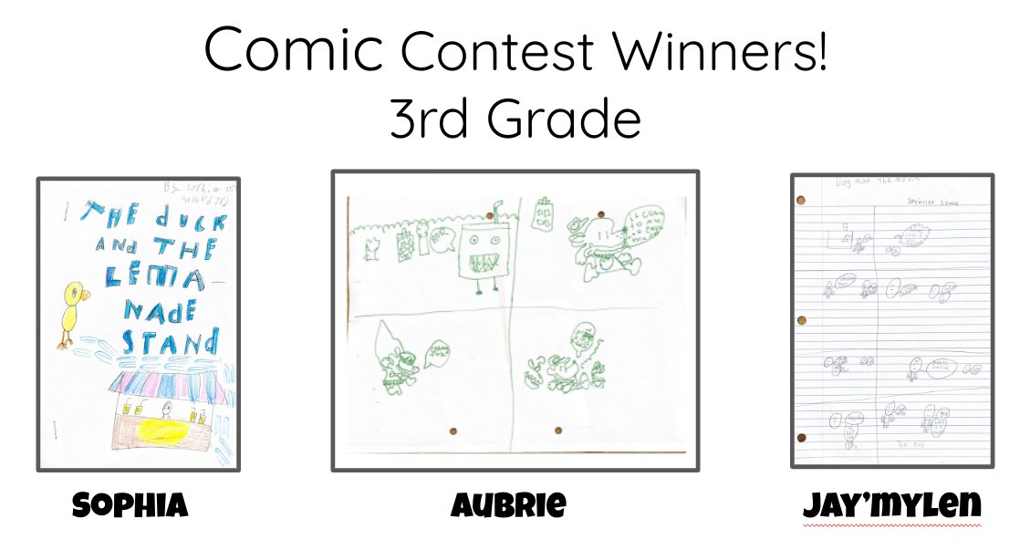 MsDiazReads's tweet photo. Congratulations to the winners of the @GWCarver_CPS comic contest! 
#inspireCPS
#engageCPS
#empowerCPS https://t.co/iTInHmikxZ