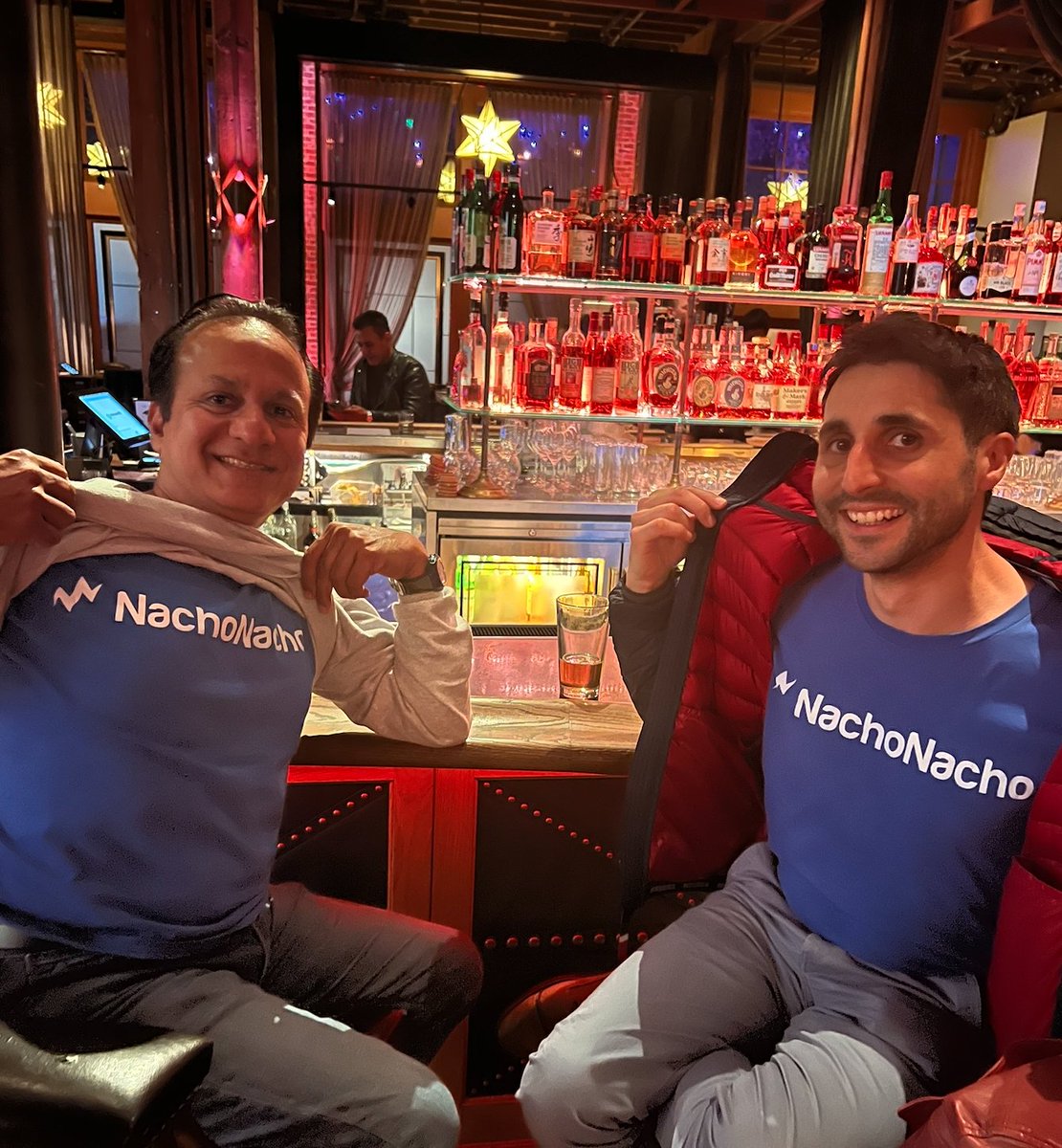 Yes. We’re always wearing a NachoNacho shirt underneath. #JK

Cheers to our amazing customers and partners! #SaaS