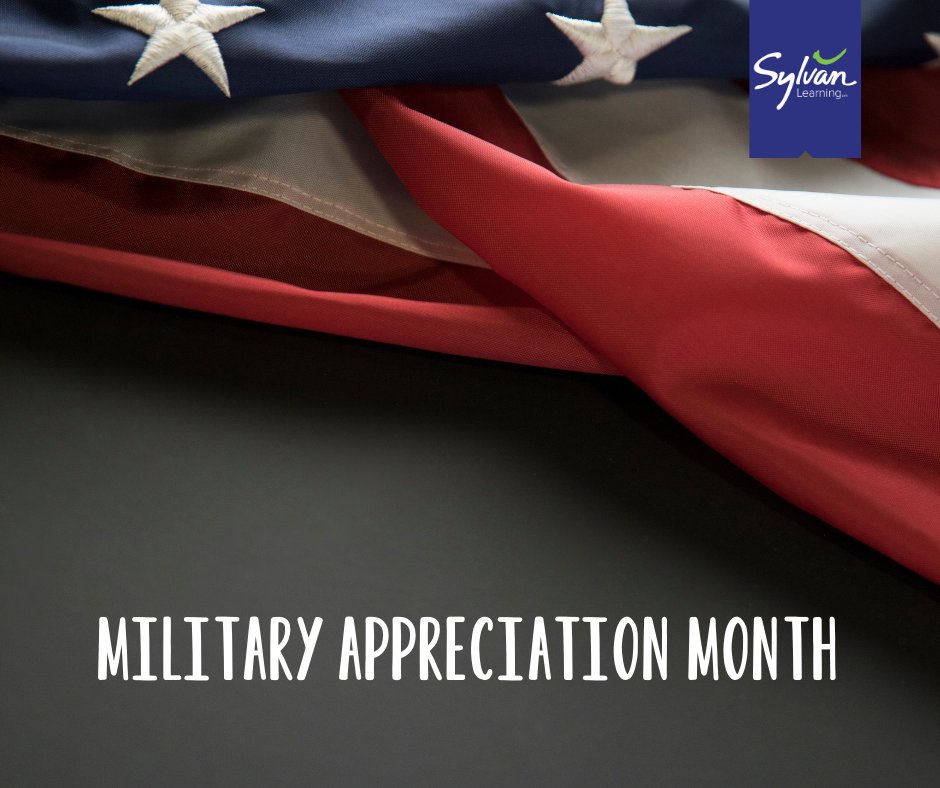 May is Military Appreciation Month! Sylvan honors those who sacrificed for our freedom. Click the link below to learn more.
military.com/military-appre…