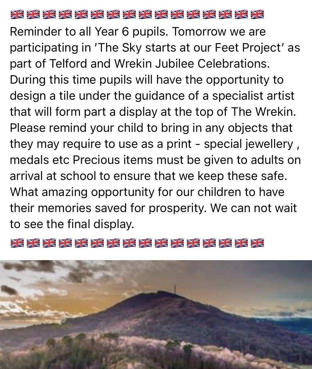 John Fletcher of Madeley Primary School tweet media