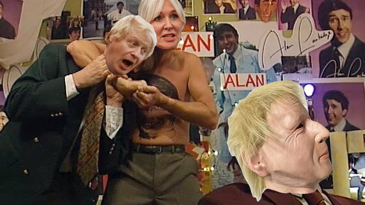 KatanaMulletMan's tweet photo. I've had enough of the silly names like #fizzgate and #partygate
It's all nonsense. 🤨
Johnson is a liar, plain and simple.
Everything about him is a lie.
Remove the dirty stain. 🧐
#PartyGatePhotos #PartygateCoverup #ToryCorruption https://t.co/OZLW1MWLyi